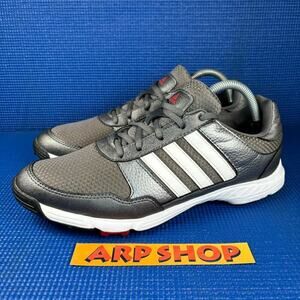 🔴 ADIDAS TECH RESPONSE 4.0 Men`s Size 9 Grey White Athletic Golf Shoes F33551